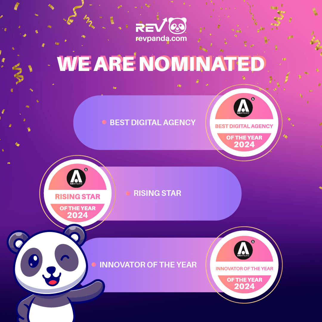 Revpanda Secures Triple Nomination at the iGB Affiliate Awards 2024